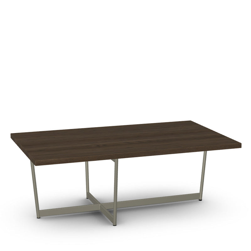 Jill Coffee Table w/ Solid Wood Tabletop