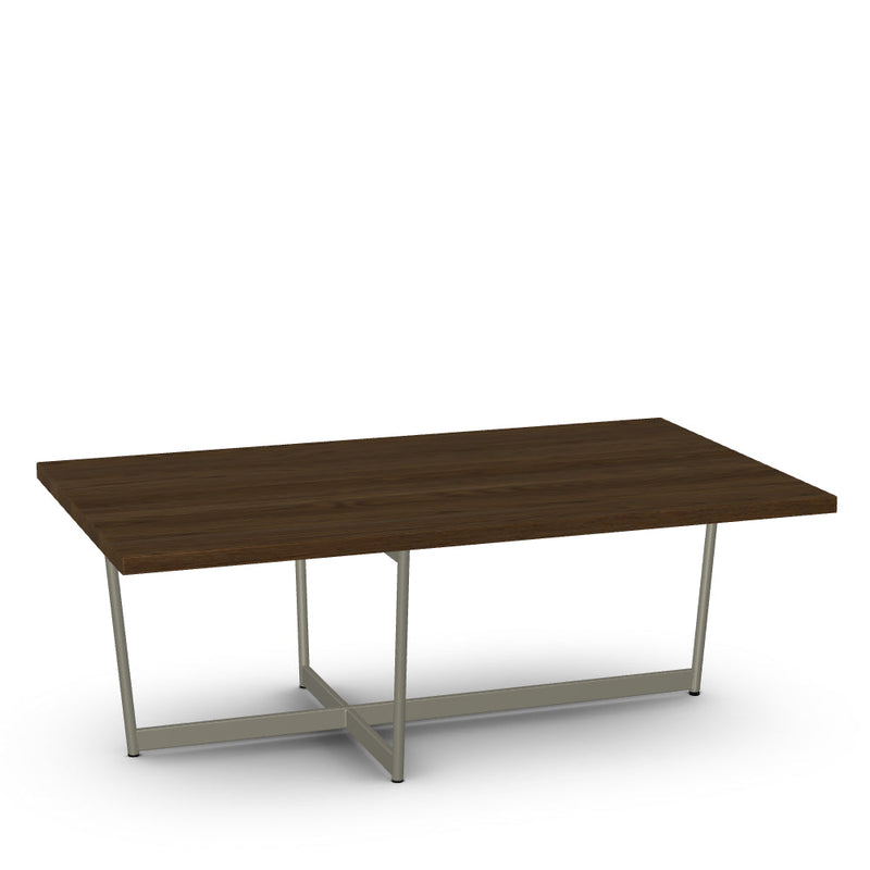 Jill Coffee Table w/ Solid Wood Tabletop