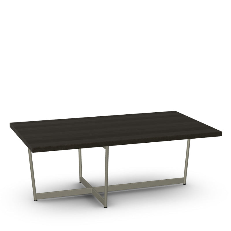 Jill Coffee Table w/ Solid Wood Tabletop
