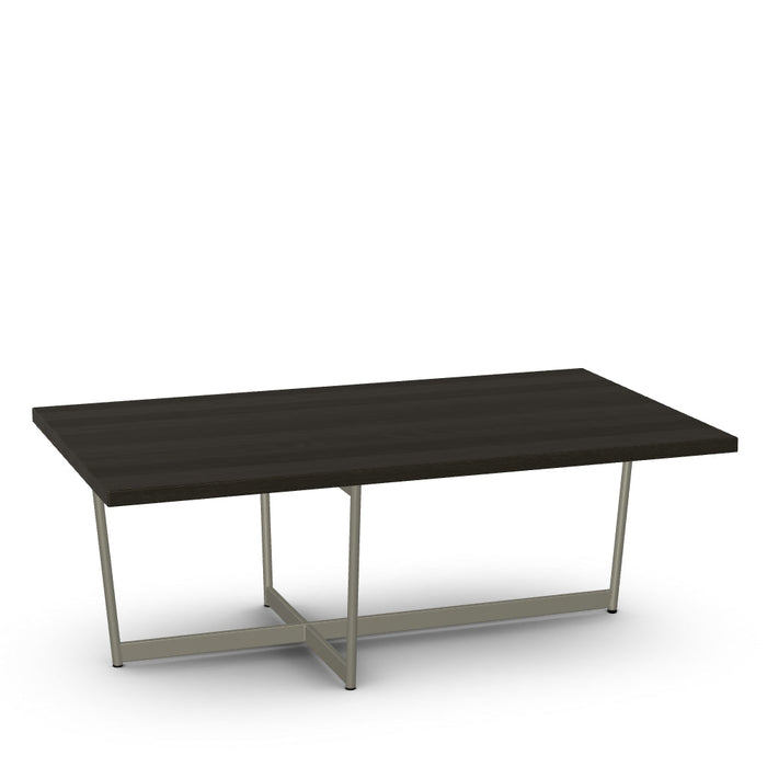 Jill Coffee Table w/ Solid Wood Tabletop