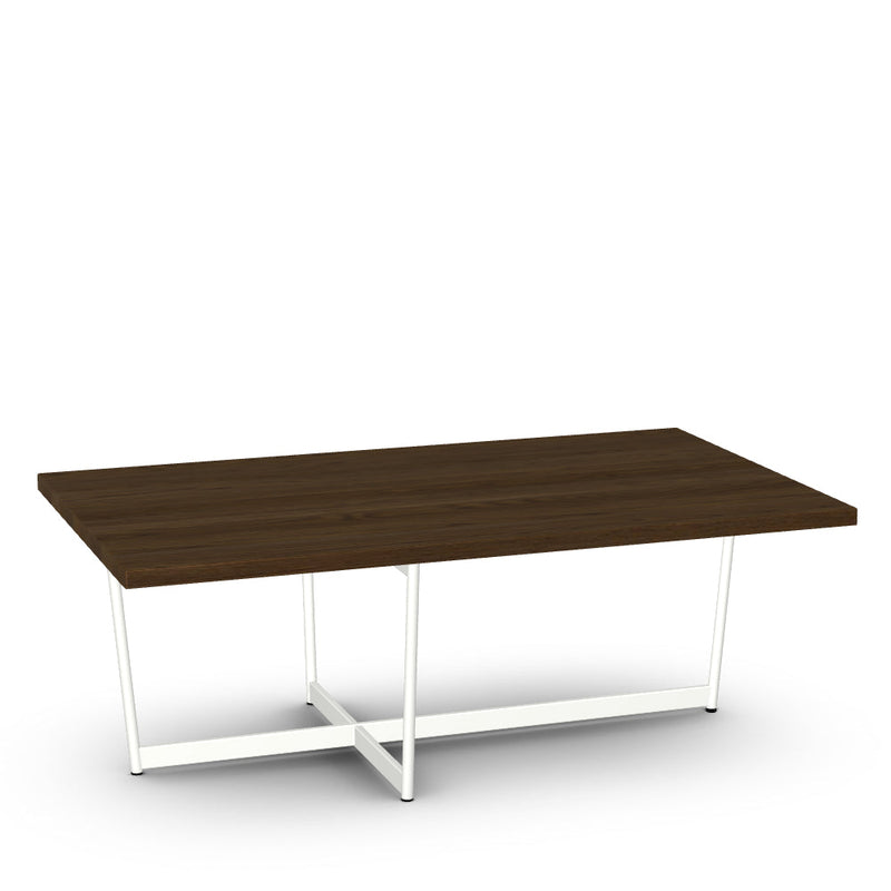 Jill Coffee Table w/ Solid Wood Tabletop