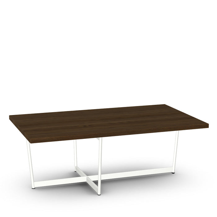 Jill Coffee Table w/ Solid Wood Tabletop