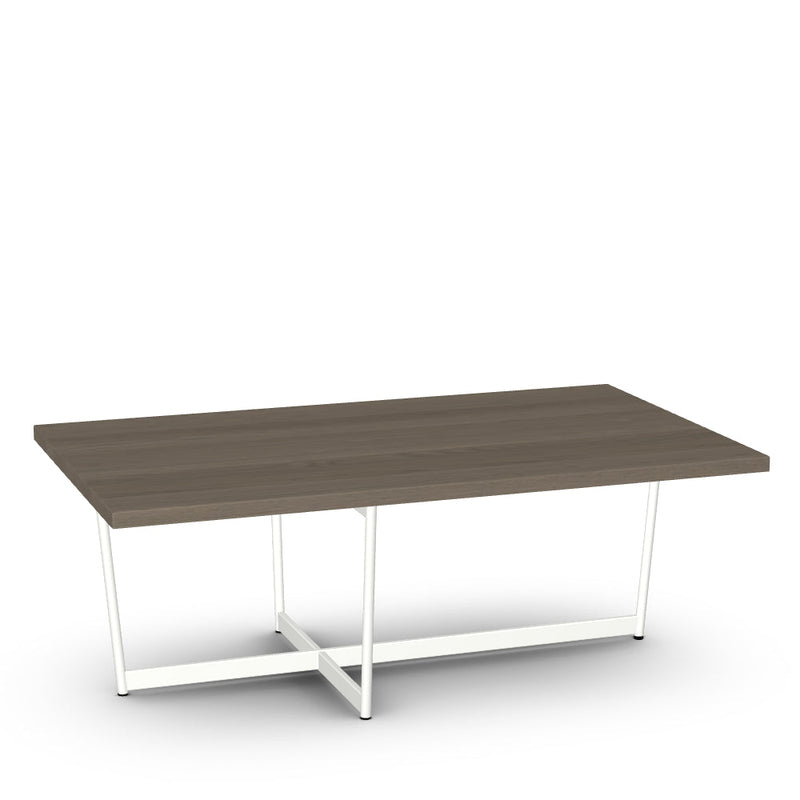 Jill Coffee Table w/ Solid Wood Tabletop