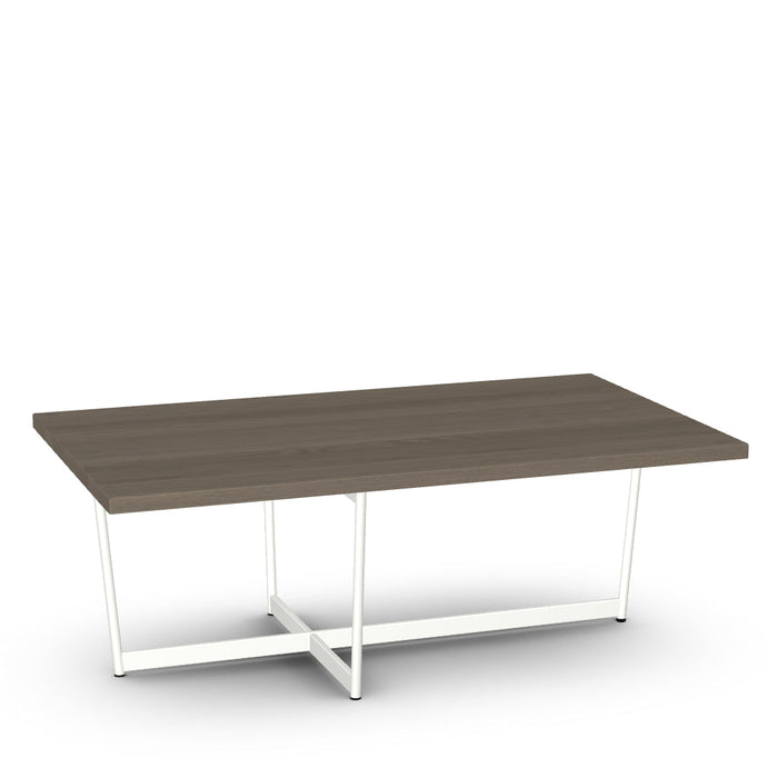 Jill Coffee Table w/ Solid Wood Tabletop