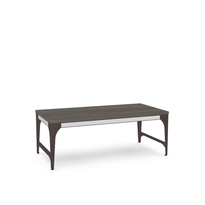 Elwood Coffee Table w/ Solid Wood Tabletop