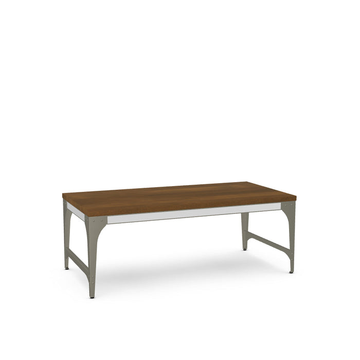 Elwood Coffee Table w/ Solid Wood Tabletop