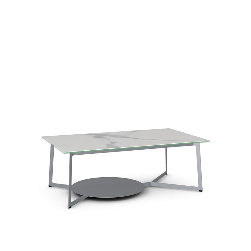 Malloy Coffee Table w/ Italian Porcelain Tabletop