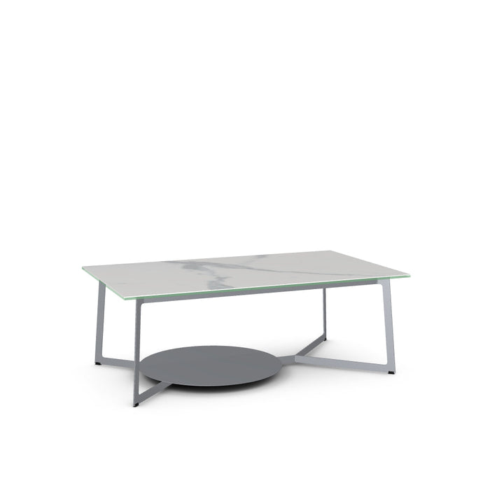 Malloy Coffee Table w/ Italian Porcelain Tabletop