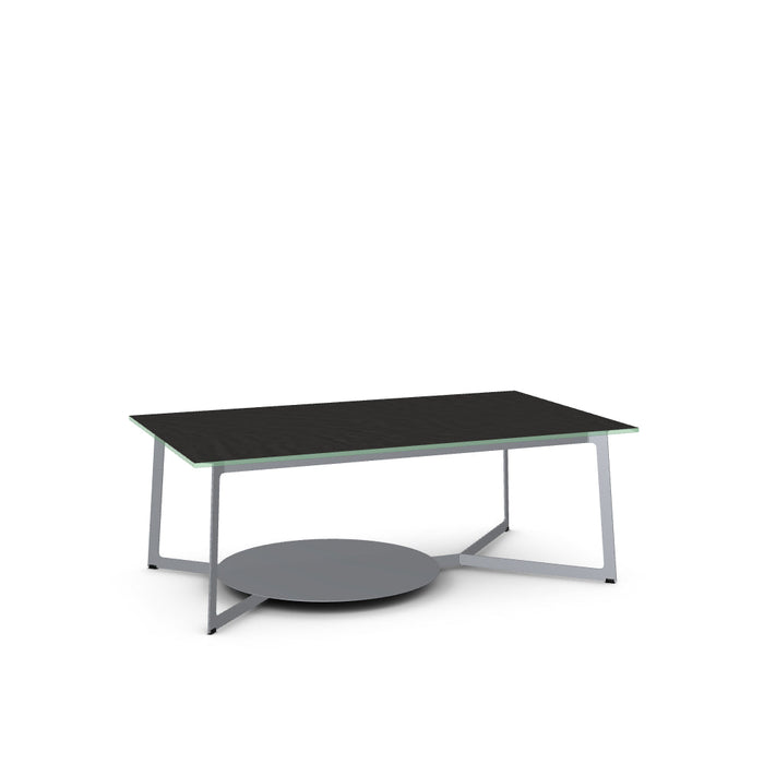 Malloy Coffee Table w/ Starstone Glass Tabletop