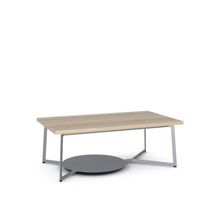Malloy Coffee Table w/ Solid Wood Tabletop