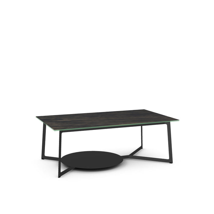 Malloy Coffee Table w/ Italian Porcelain Tabletop