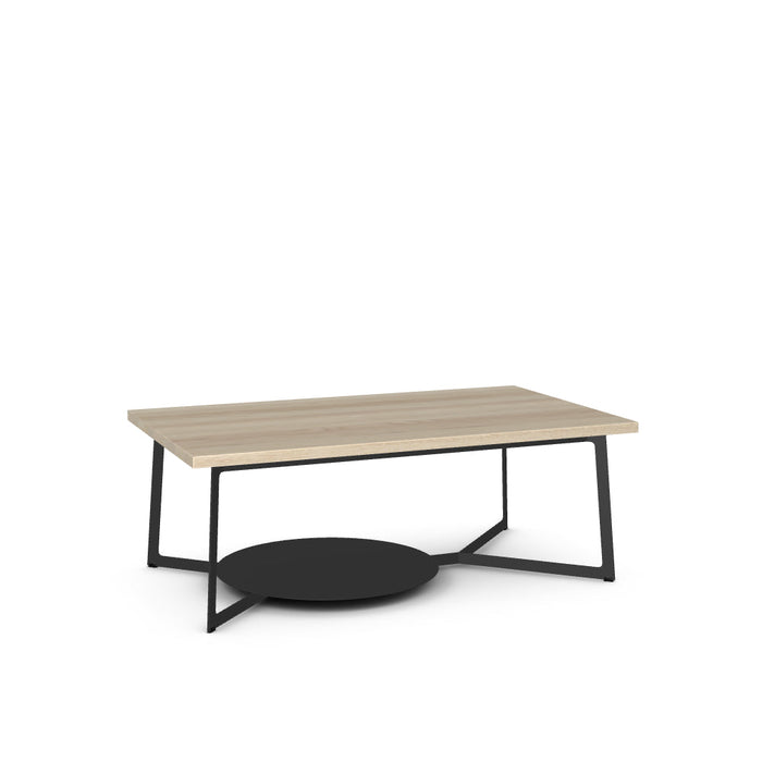 Malloy Coffee Table w/ Solid Wood Tabletop