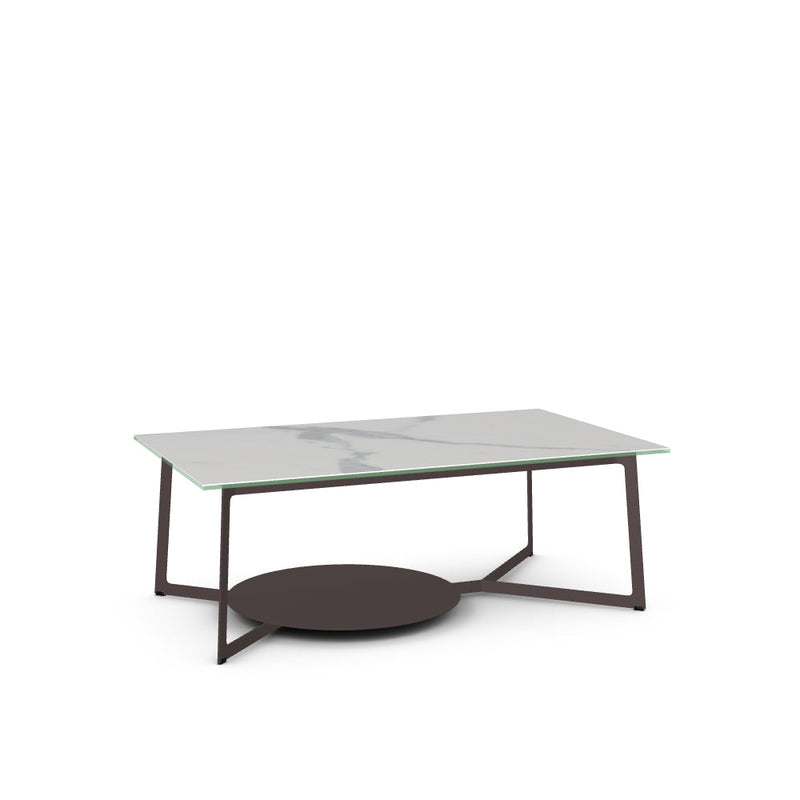 Malloy Coffee Table w/ Italian Porcelain Tabletop