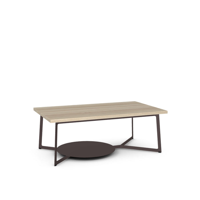 Malloy Coffee Table w/ Solid Wood Tabletop