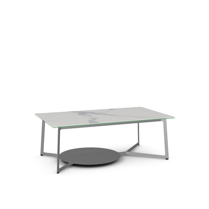 Malloy Coffee Table w/ Italian Porcelain Tabletop