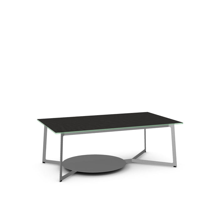 Malloy Coffee Table w/ Starstone Glass Tabletop