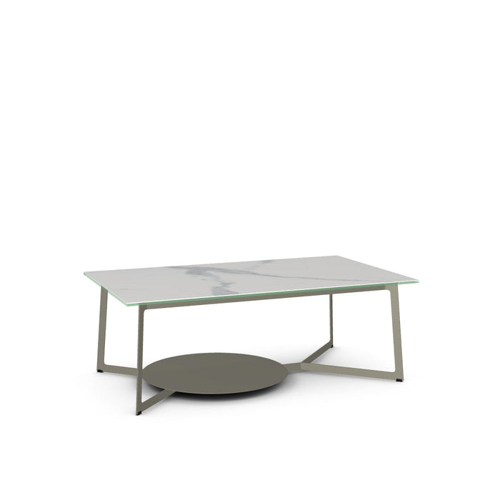 Malloy Coffee Table w/ Italian Porcelain Tabletop