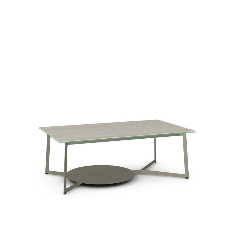 Malloy Coffee Table w/ Italian Porcelain Tabletop