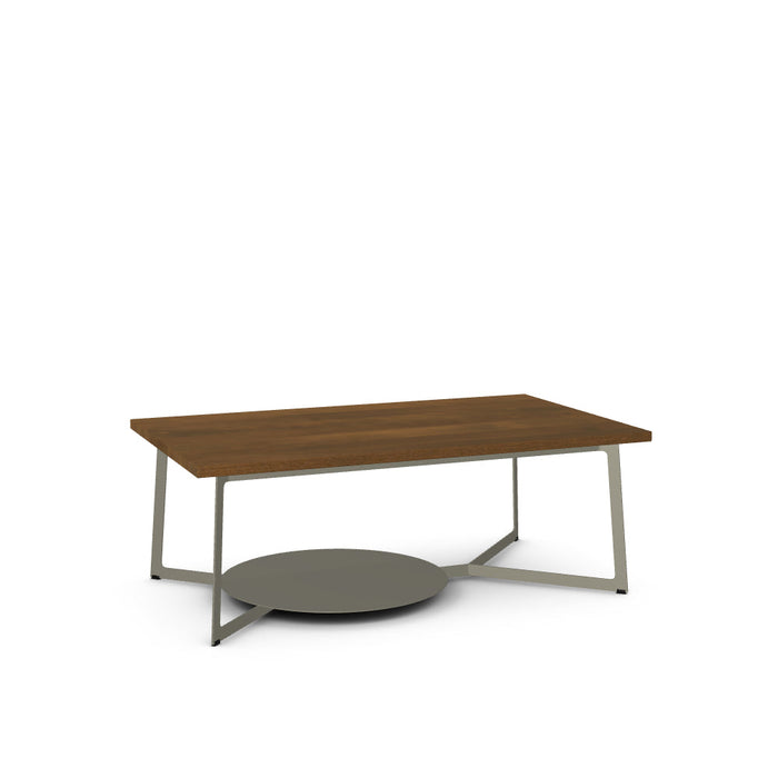 Malloy Coffee Table w/ Solid Wood Tabletop