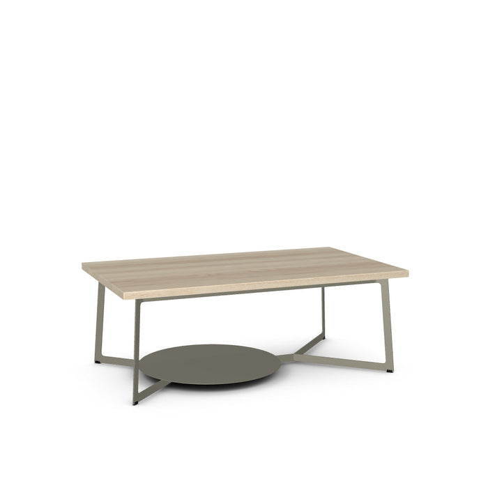Malloy Coffee Table w/ Solid Wood Tabletop