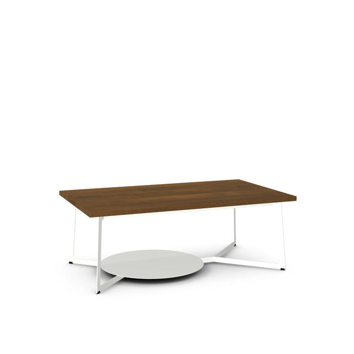 Malloy Coffee Table w/ Solid Wood Tabletop