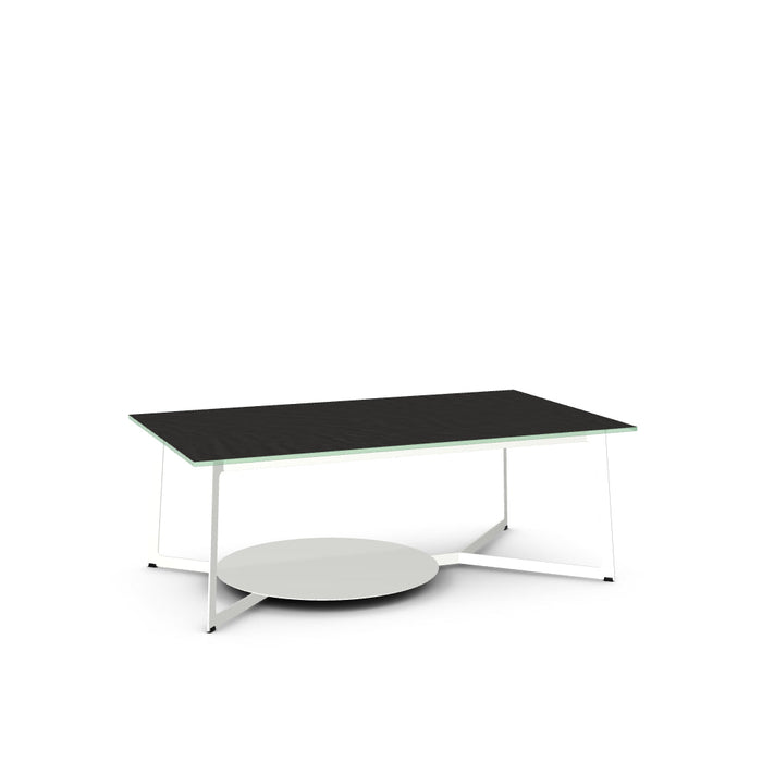 Malloy Coffee Table w/ Starstone Glass Tabletop