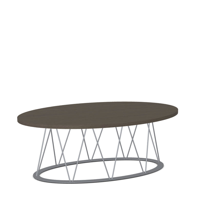 Calypso Coffee Table w/ Wood Veneer Tabletop