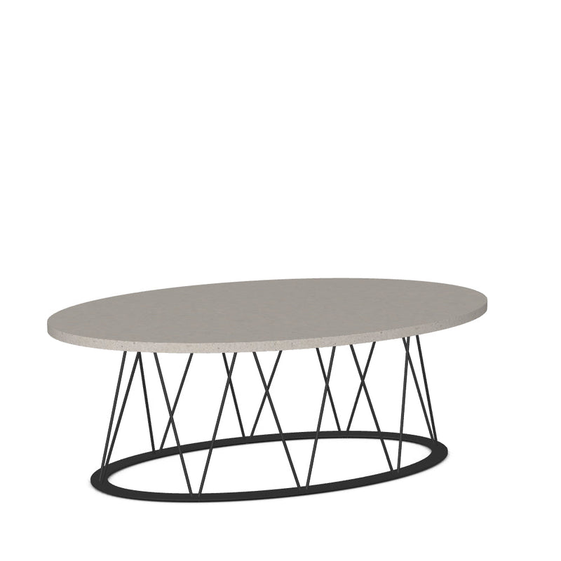 Calypso Coffee Table w/ Thermo Fused Laminate Tabletop