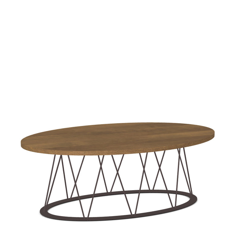 Calypso Coffee Table w/ Wood Veneer Tabletop