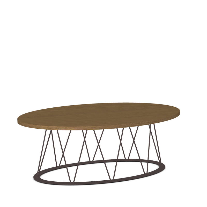 Calypso Coffee Table w/ Wood Veneer Tabletop
