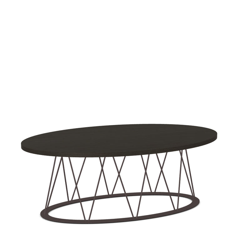 Calypso Coffee Table w/ Wood Veneer Tabletop