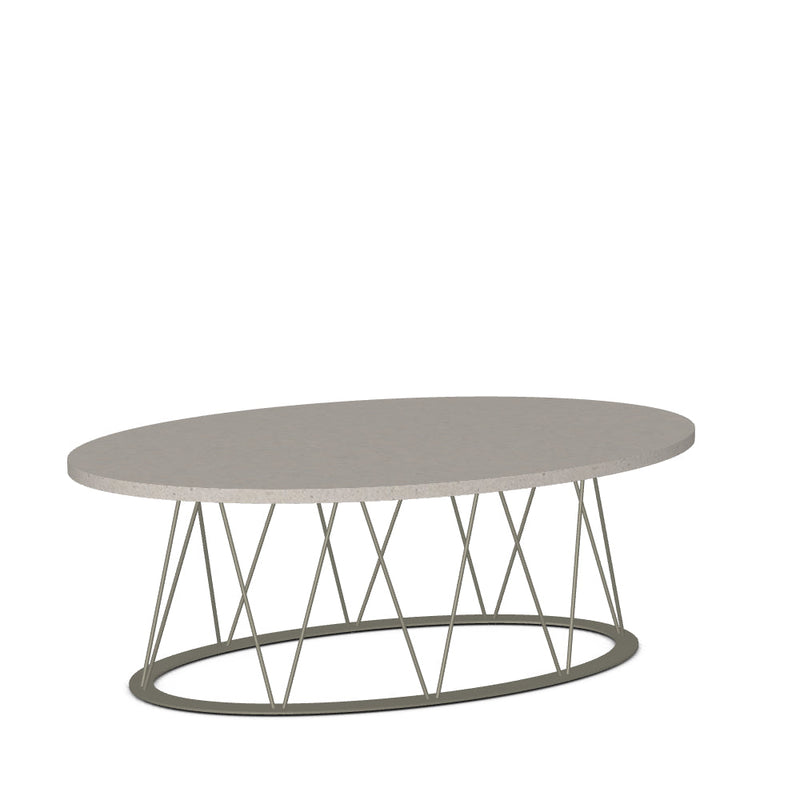 Calypso Coffee Table w/ Thermo Fused Laminate Tabletop