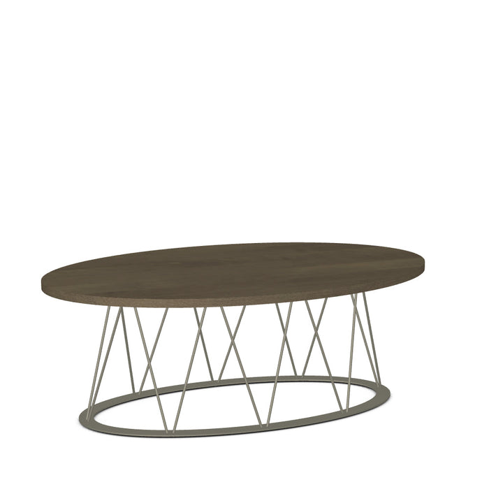 Calypso Coffee Table w/ Wood Veneer Tabletop