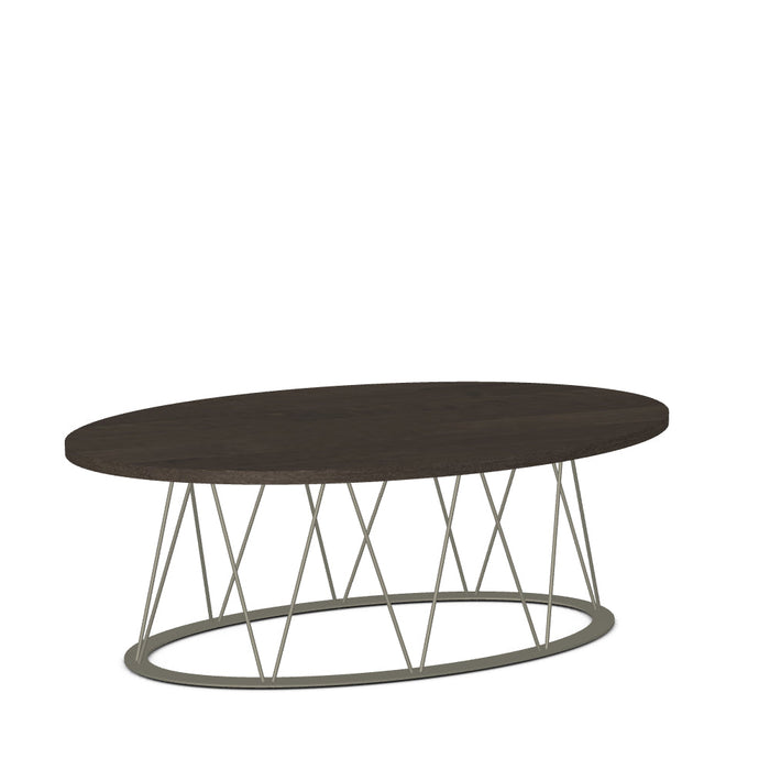 Calypso Coffee Table w/ Wood Veneer Tabletop
