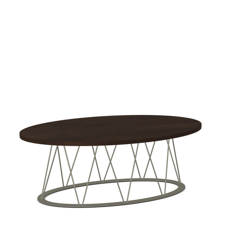 Calypso Coffee Table w/ Wood Veneer Tabletop