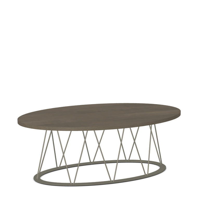 Calypso Coffee Table w/ Wood Veneer Tabletop