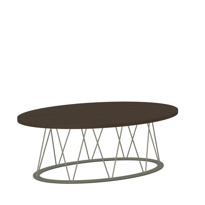 Calypso Coffee Table w/ Wood Veneer Tabletop
