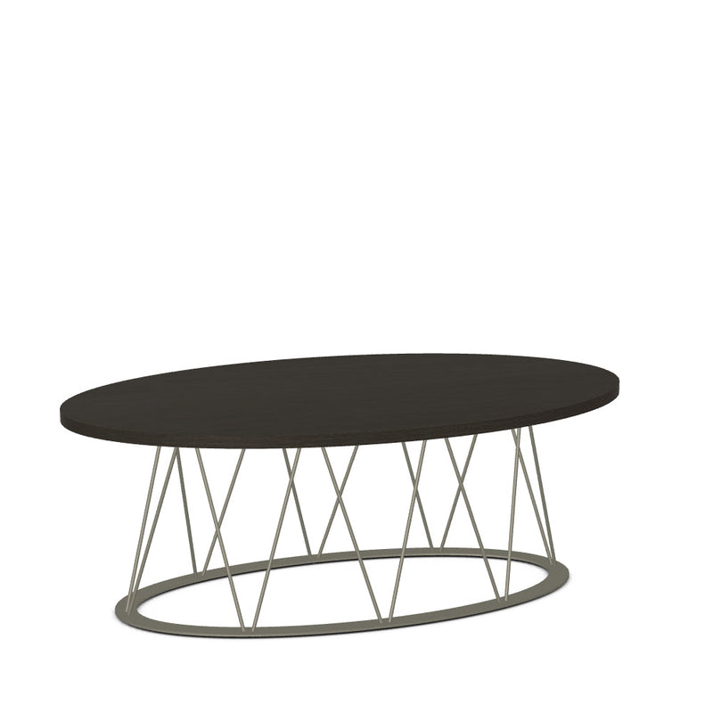 Calypso Coffee Table w/ Wood Veneer Tabletop