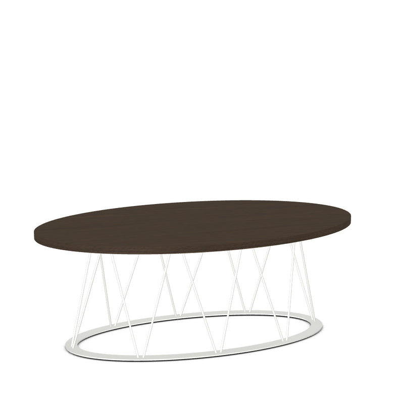 Calypso Coffee Table w/ Wood Veneer Tabletop