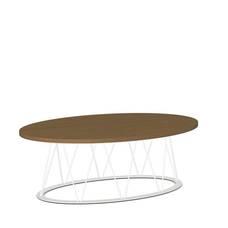 Calypso Coffee Table w/ Wood Veneer Tabletop