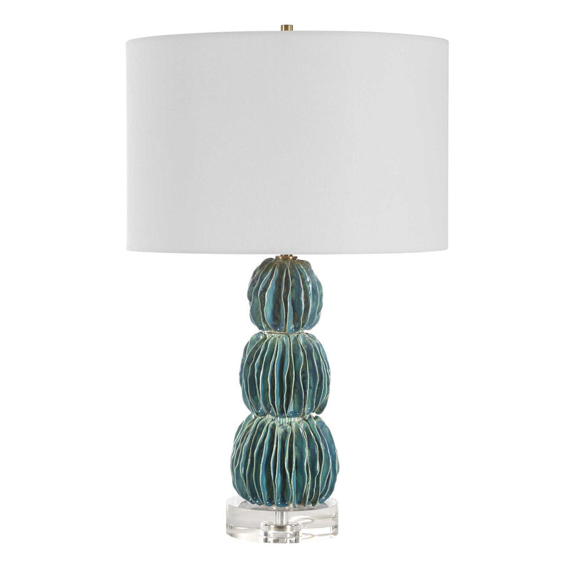 Bonaire - Table Lamp - Teal Blue