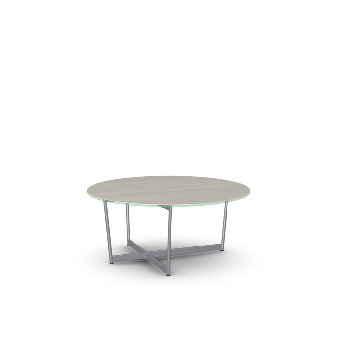 Jill Coffee Table w/ Italian Porcelain Glass Tabletop