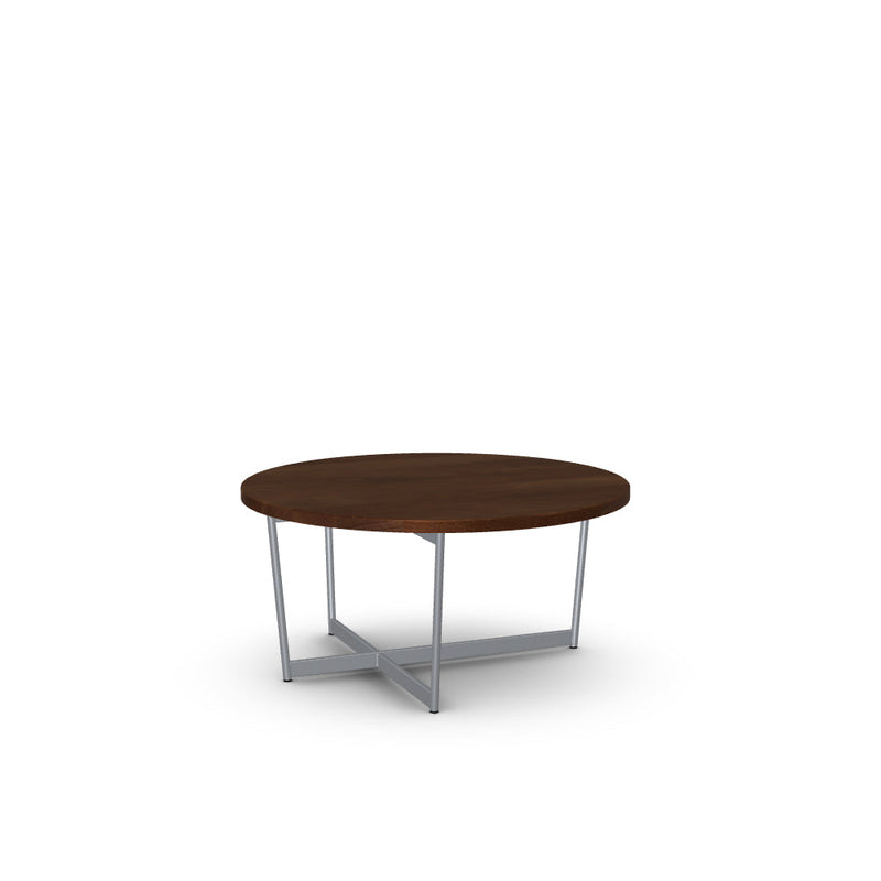 Jill Coffee Table w/ Solid Wood Tabletop