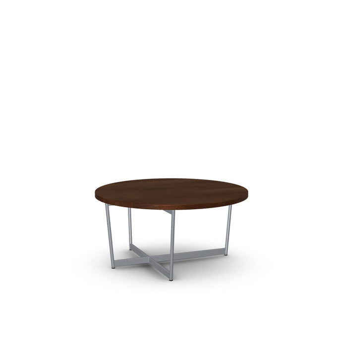 Jill Coffee Table w/ Solid Wood Tabletop