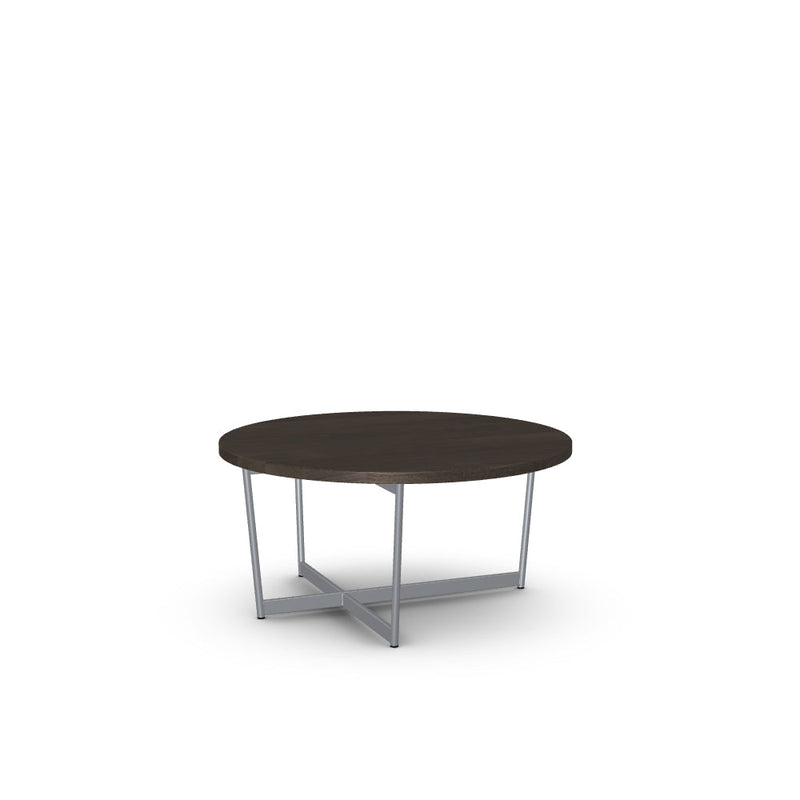 Jill Coffee Table w/ Solid Wood Tabletop