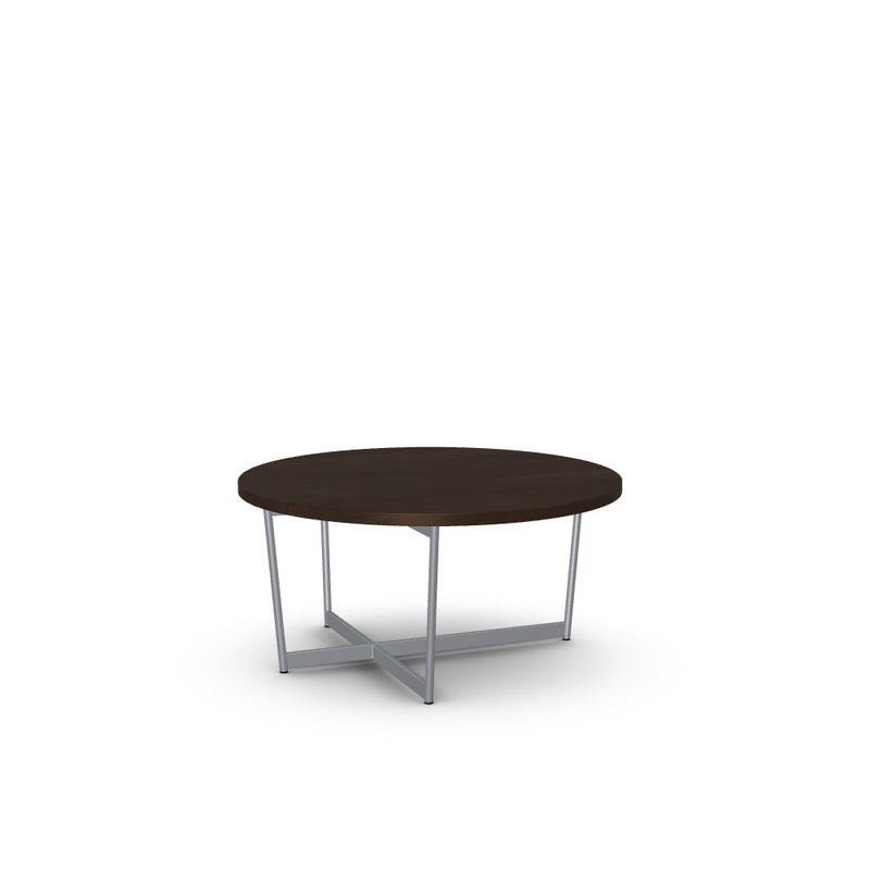 Jill Coffee Table w/ Solid Wood Tabletop