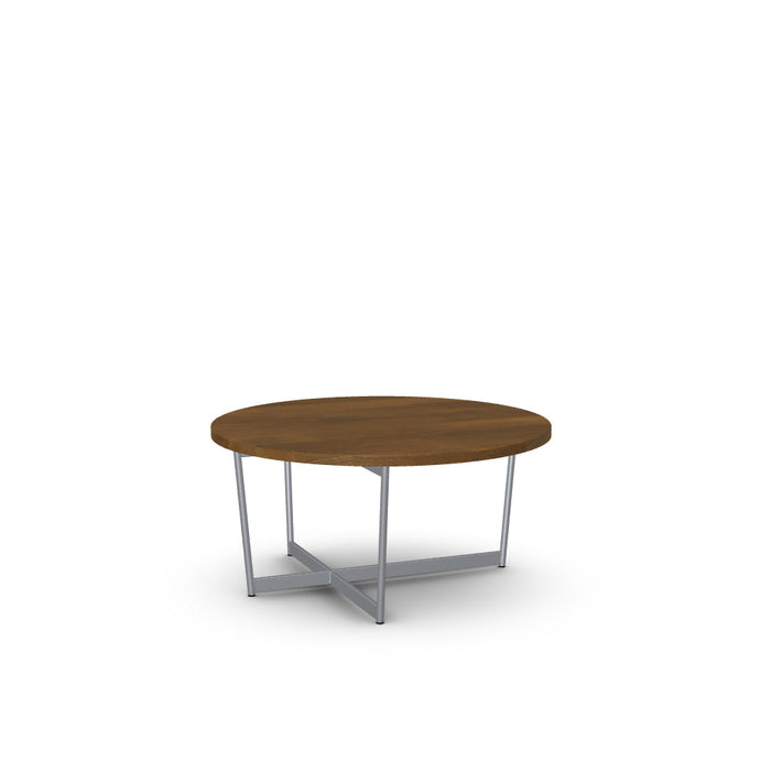 Jill Coffee Table w/ Solid Wood Tabletop