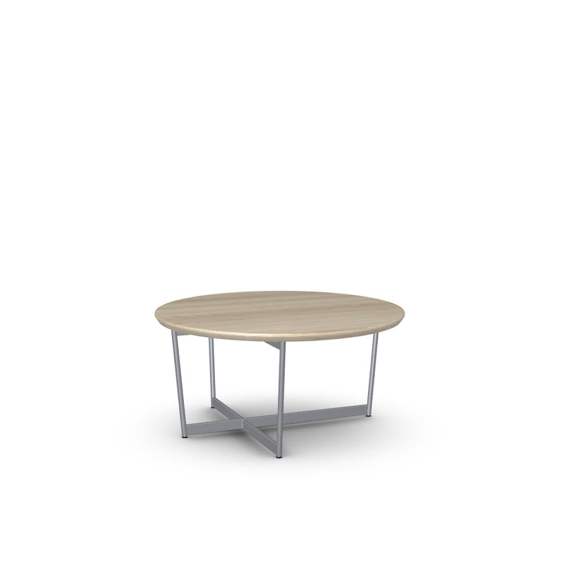 Jill Coffee Table w/ Solid Wood Tabletop