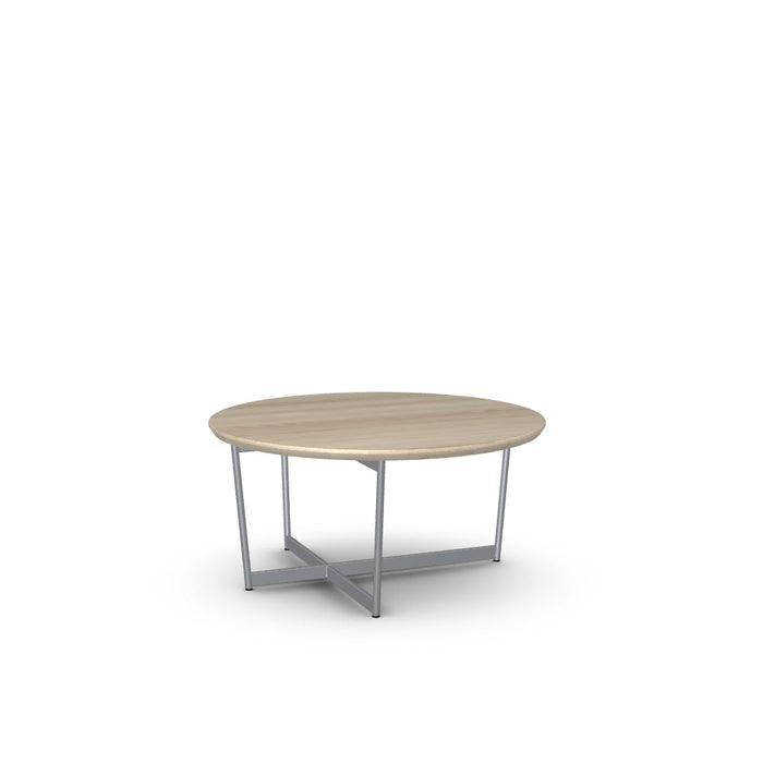 Jill Coffee Table w/ Solid Wood Tabletop