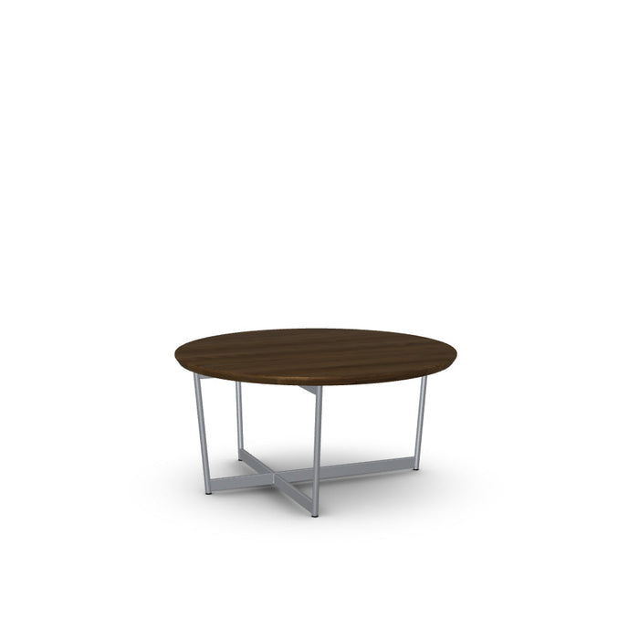 Jill Coffee Table w/ Solid Wood Tabletop